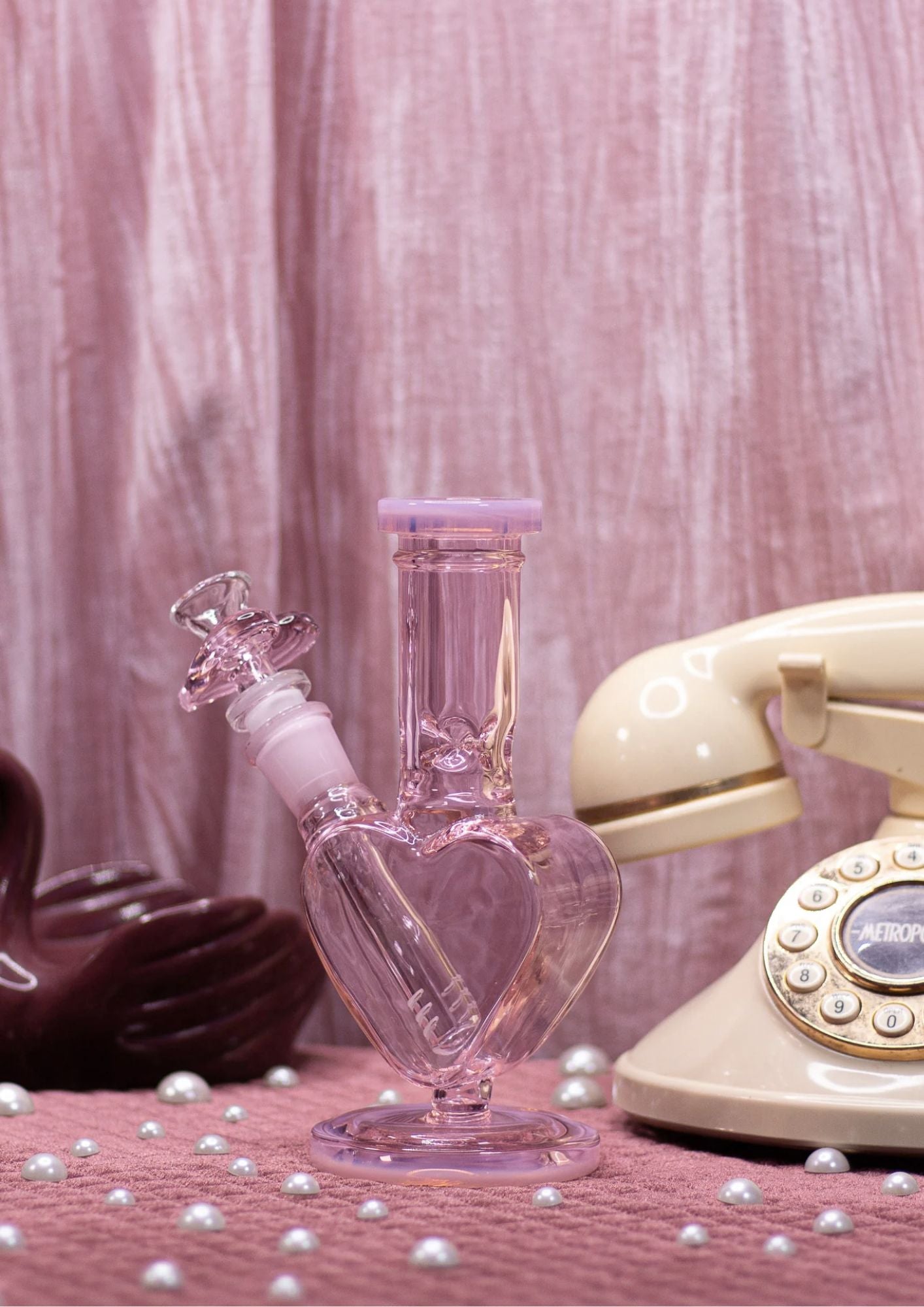 Lil Pink Glass Bong