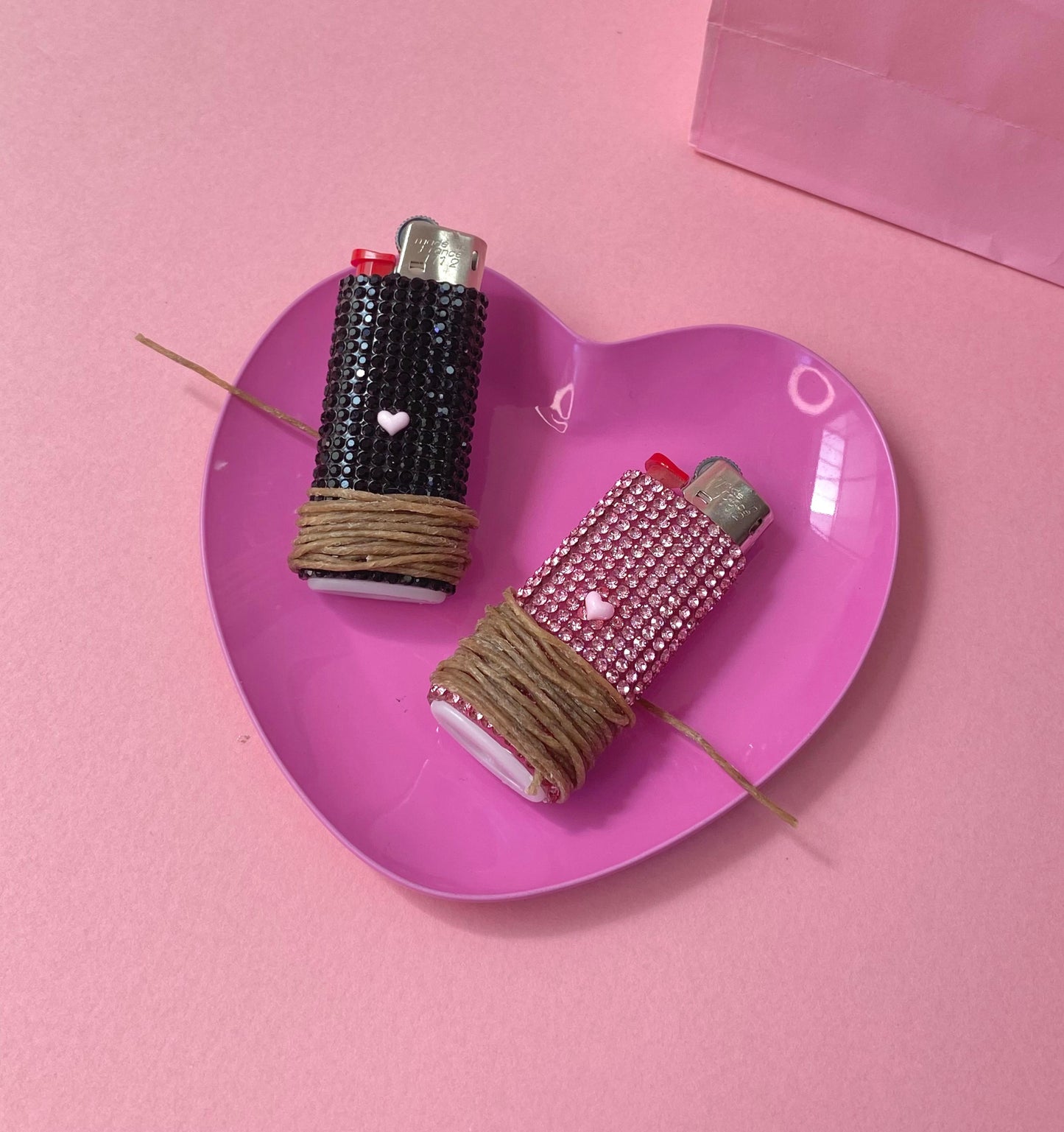 Bic Posh Lighter w/ Hemp Wick