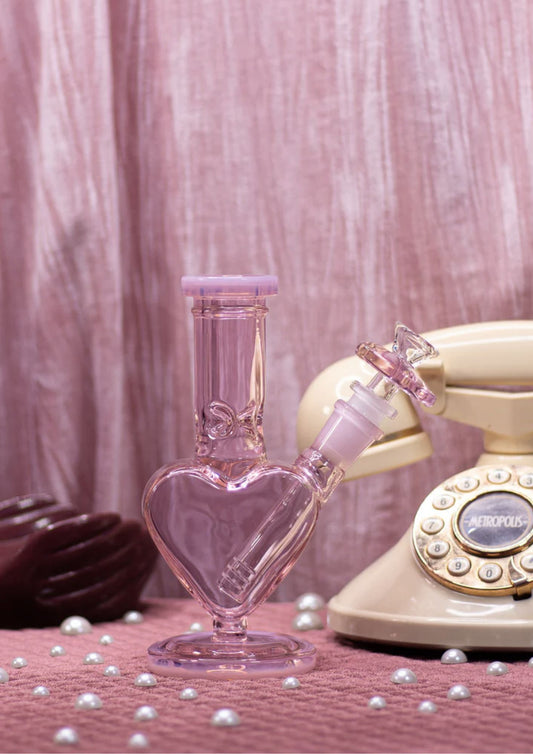 Lil Pink Glass Bong