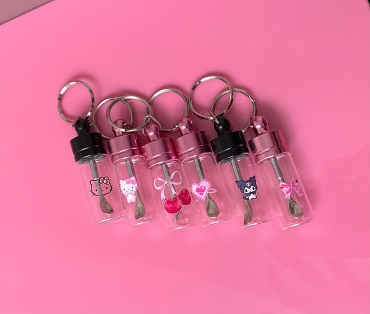 Girly Container & Spoon